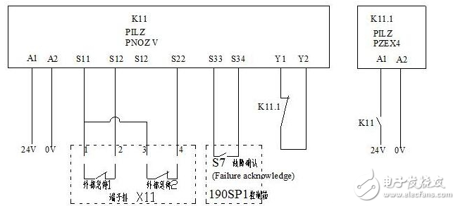 安全繼電器工作原理、接線圖、使用方法